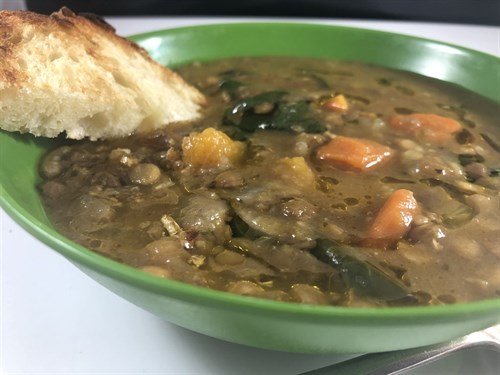 SOUP - Winter Lentil & Vegetable Soup