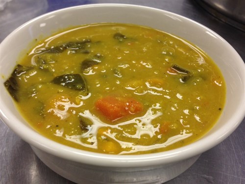 SOUP- Curried Red Lentil & Sweet Potato